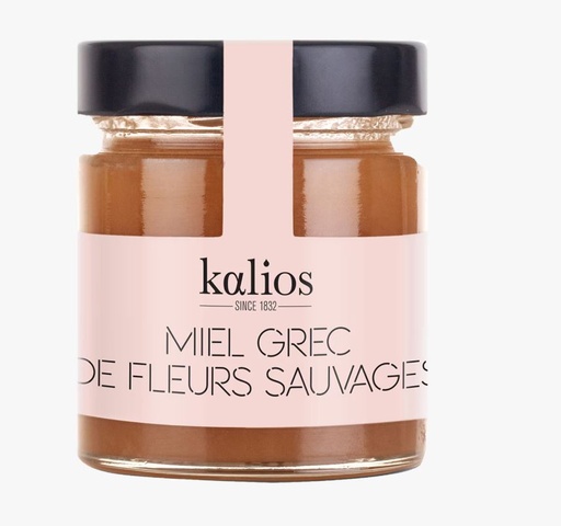[KALIOS22] WILDFLOWER HONEY - 250GR - MIEL FLEURS SAUVAGES - 250GR KALIOS