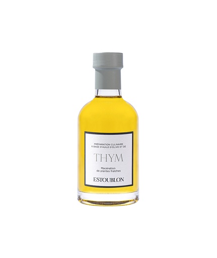 [ESTOUBLON19] THYME FLAVOURED OLIVE OILS 20CL-HUILES D'OLIVE AROMATISEES AU THYM-20CL