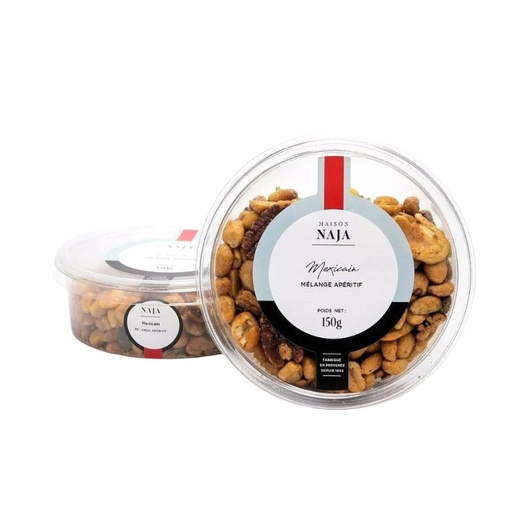 [DRYSNACK15] APERITIF MIX  MEXICAIN NAJA 150G MELANGE APERITIF MEXICAIN NAJA 150G