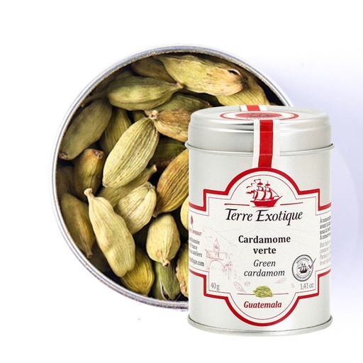 [KEREX035] CARDAMOME VERTE 40G - GREEN CARDAMOM 40G
