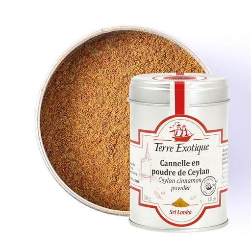 [KEREX063] CANELLE EN POUDRE 50G - CEYLAN CINNAMON POWDER 50G