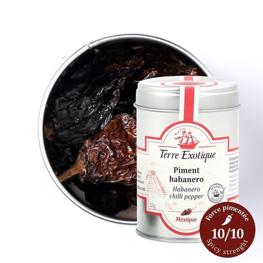 [KEREX079] PIMENT HABANERO 12G - HABANERO CHILI PEPPER 12G