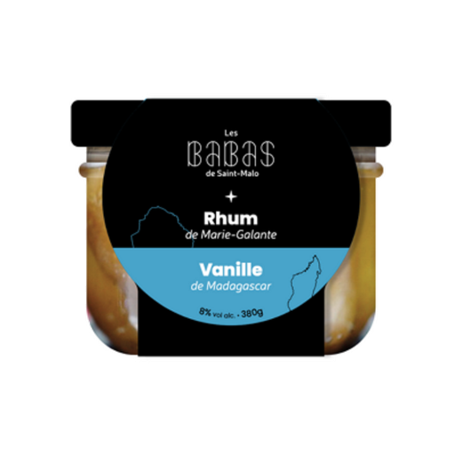 [KEREX120] BABA RHUM VANILLE 380G - VANILLA RHUM BABA 380G