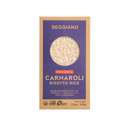 [KEREX119] RIZ CARNAROLI BIO 500GR - SEGGIANO ORGANIC CARNAROLI RICE