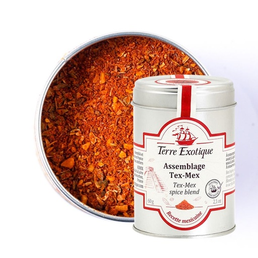 [KEREX122] ASSEMBLAGE TEX-MEX 60G - TEX-MEX SPICE BLEND 60G